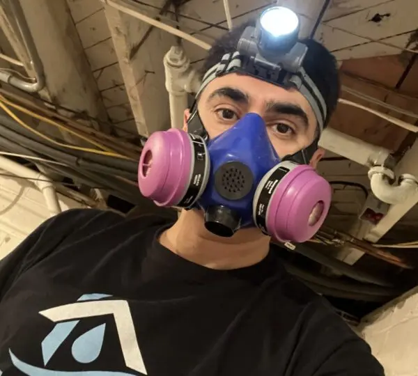 man with mask