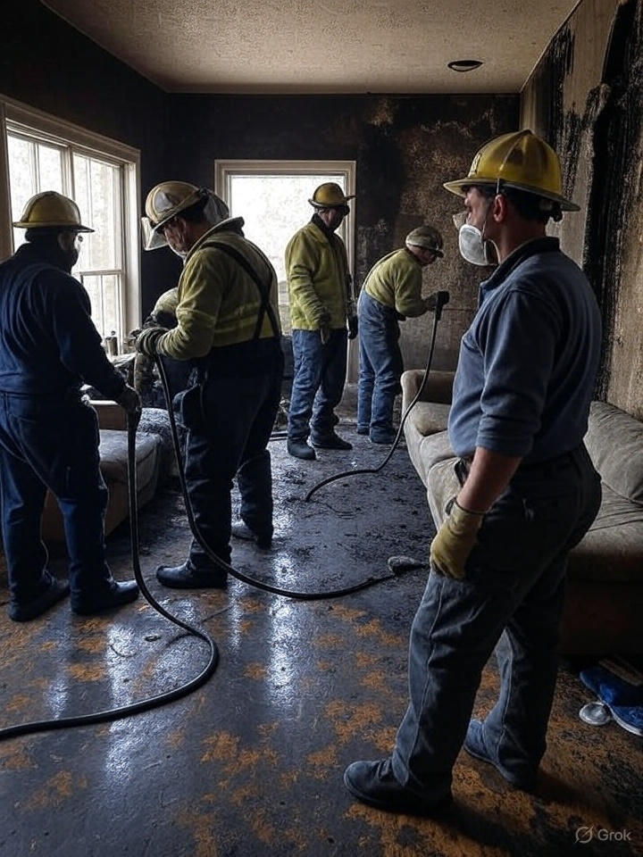 Rescue Fire and Smoke Damage Restoration